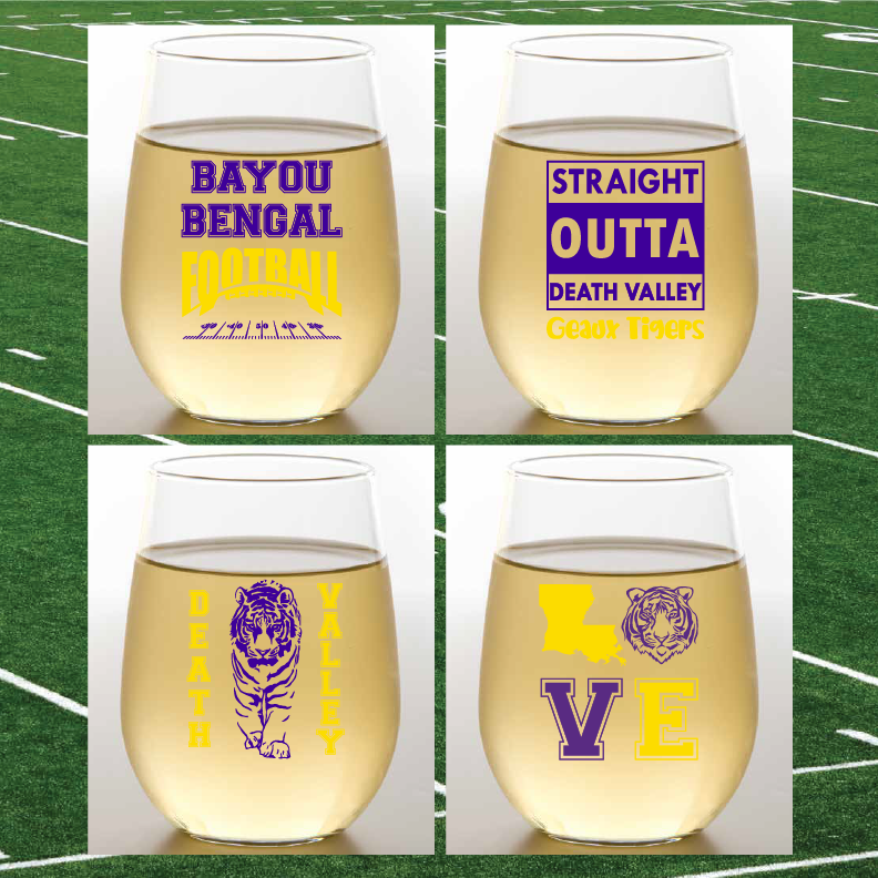 LSU, LSU 16 oz Core Pint Glass