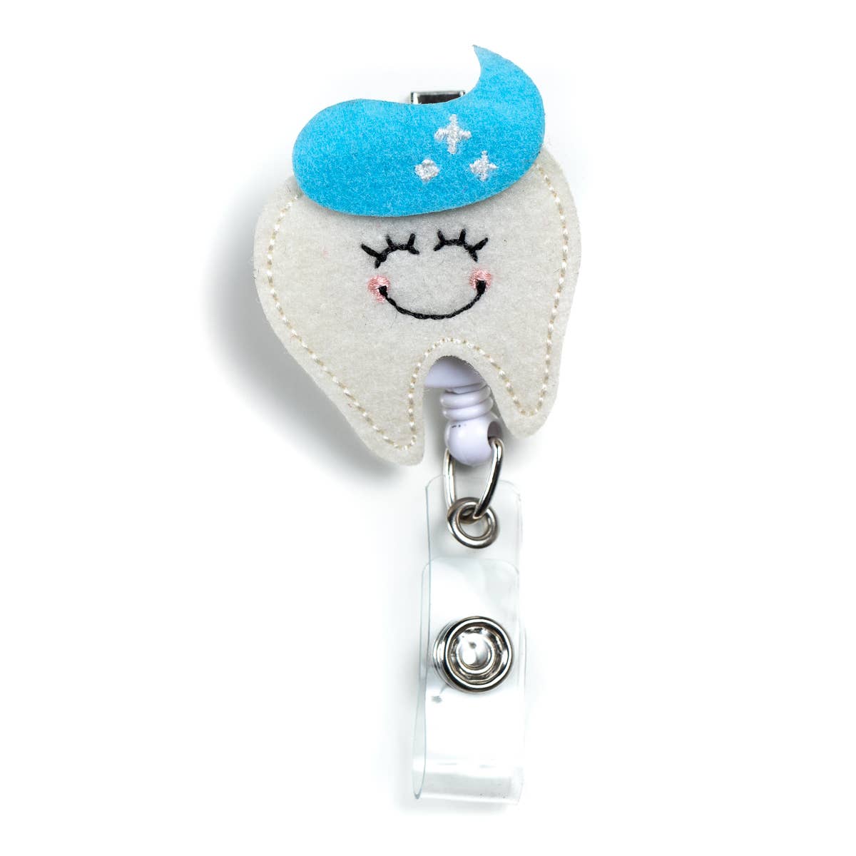TOOTH FAIRY Badge Reel, Dental Hygienist Retractable ID Badge Holder,  Pediatric Dentist Badge Reel, Cute Tooth Fairy Name Tag, Hygienist Gift
